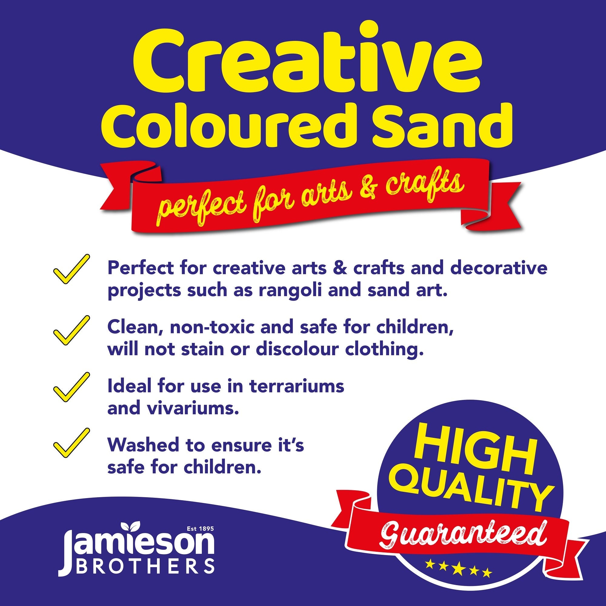 Blue Coloured Dry Play Sand