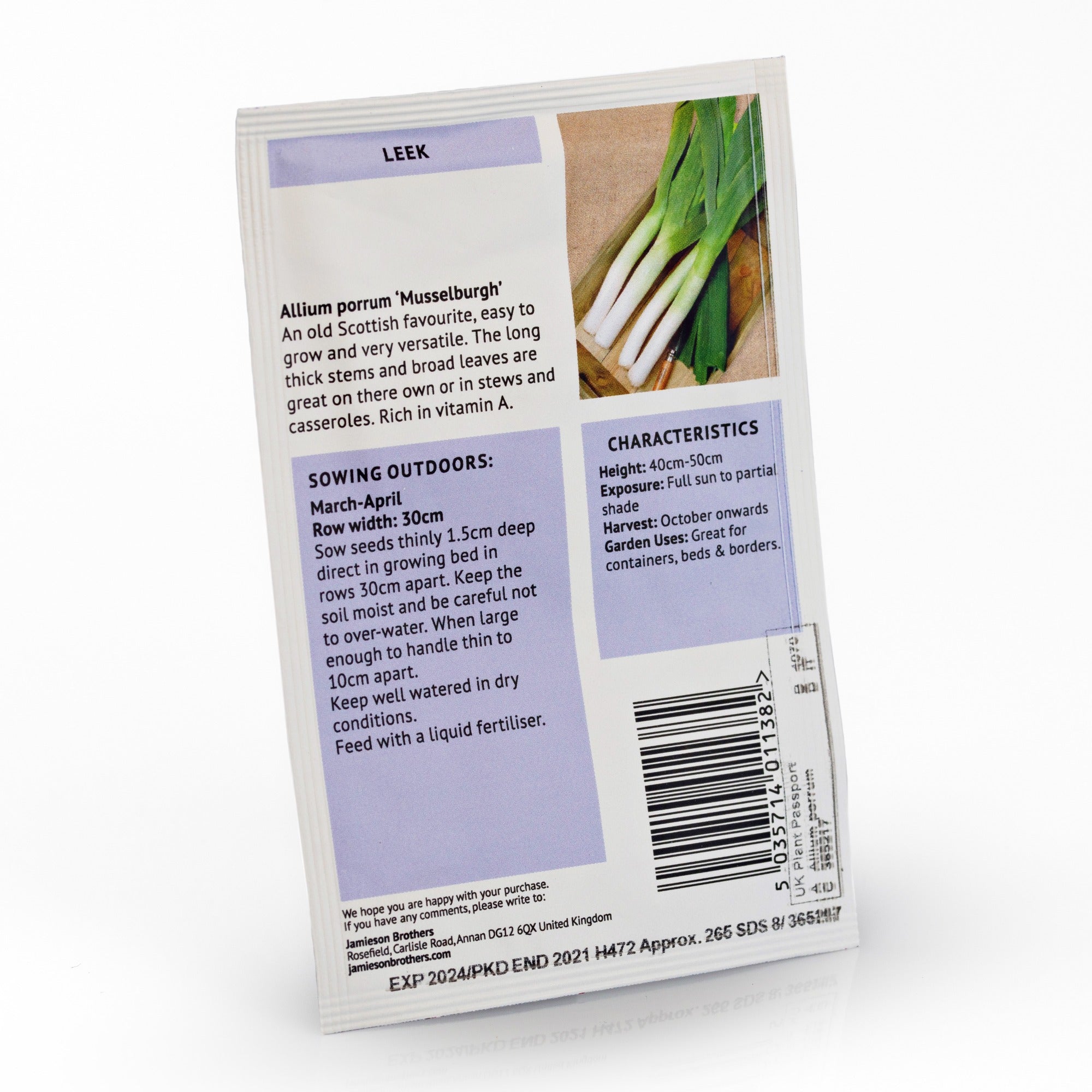 Leek Musselburgh Vegetable Seeds