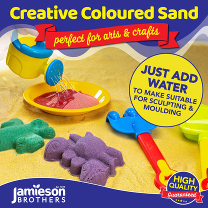 Blue Coloured Dry Play Sand