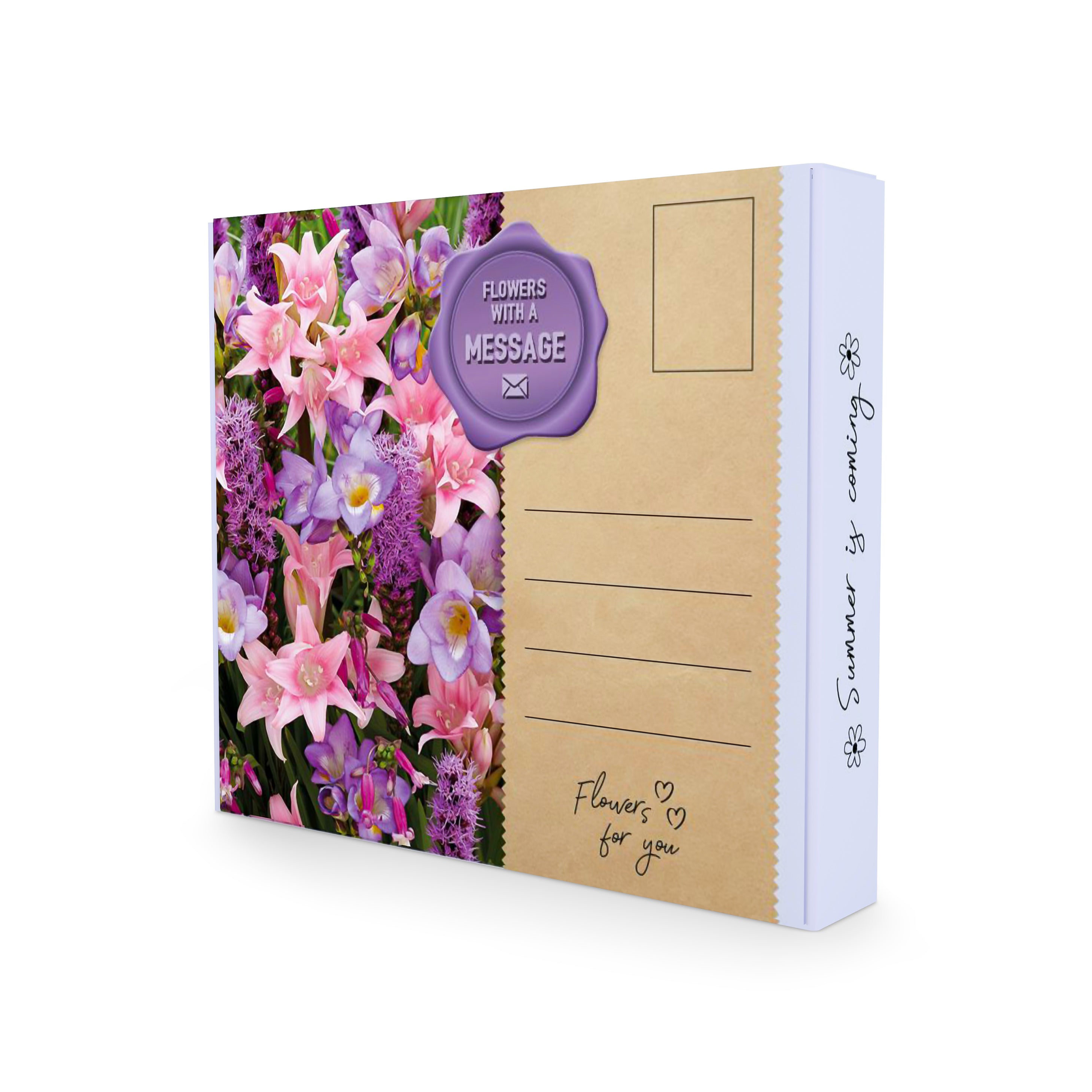 Flower Bulb Postal Gift Box - Flowers With A Message!