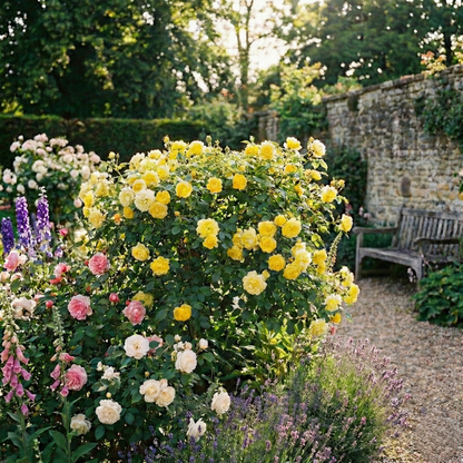 Rose - Bush - Yellow