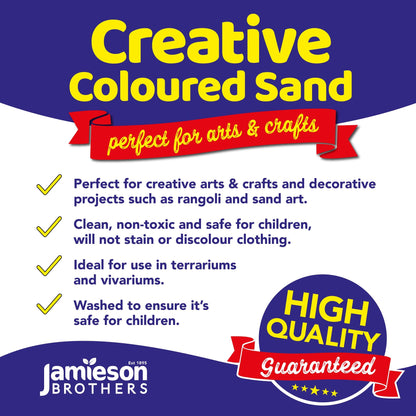 Purple Coloured Dry Play Sand