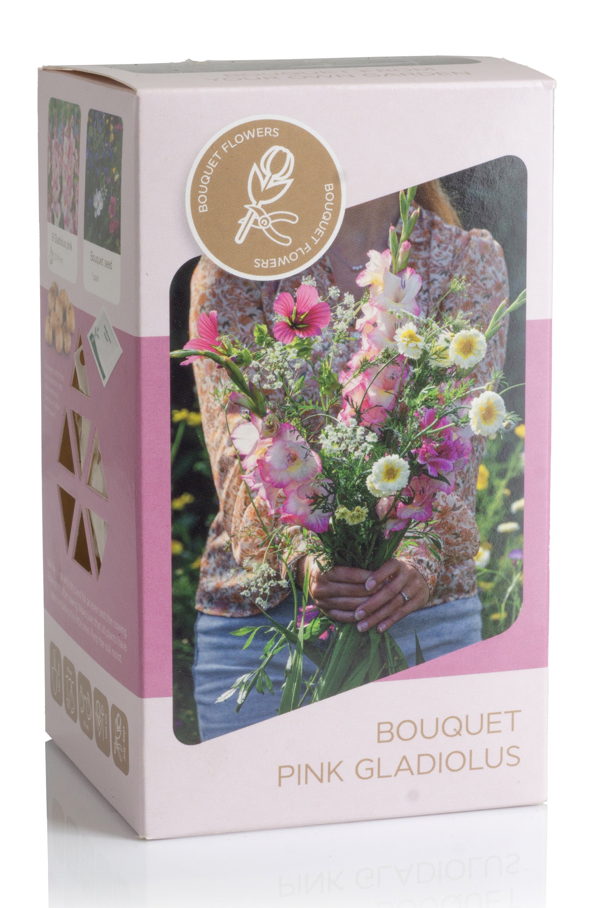 Bouquet Flowering - Pink Gladiolus Box