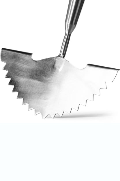 Gardening Stainless Steel Edging Iron, Hand Weed Remover Tool, Hand Daisy Grubber 3 in 1 Garden Tool Set By Jamieson Brothers