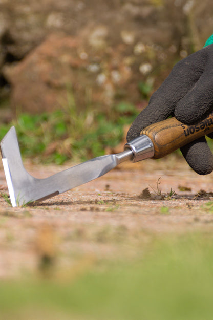 Gardening Stainless Steel Edging Iron, Hand Weed Remover Tool, Hand Daisy Grubber 3 in 1 Garden Tool Set By Jamieson Brothers