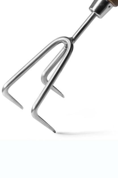 Gardening Stainless Steel  Border Hand Fork, Border Hand Trowel and Border Cultivator 3 in 1 Garden Tool Set by Jamieson Brothers