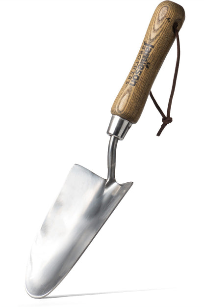 Gardening Stainless Steel Hand Trowel, Hand Fork and Transplanting Trowel 3 in 1 Garden Tool Set By Jamieson Brothers