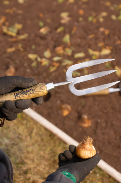 Gardening Stainless Steel Hand Trowel, Hand Fork and Transplanting Trowel 3 in 1 Garden Tool Set By Jamieson Brothers