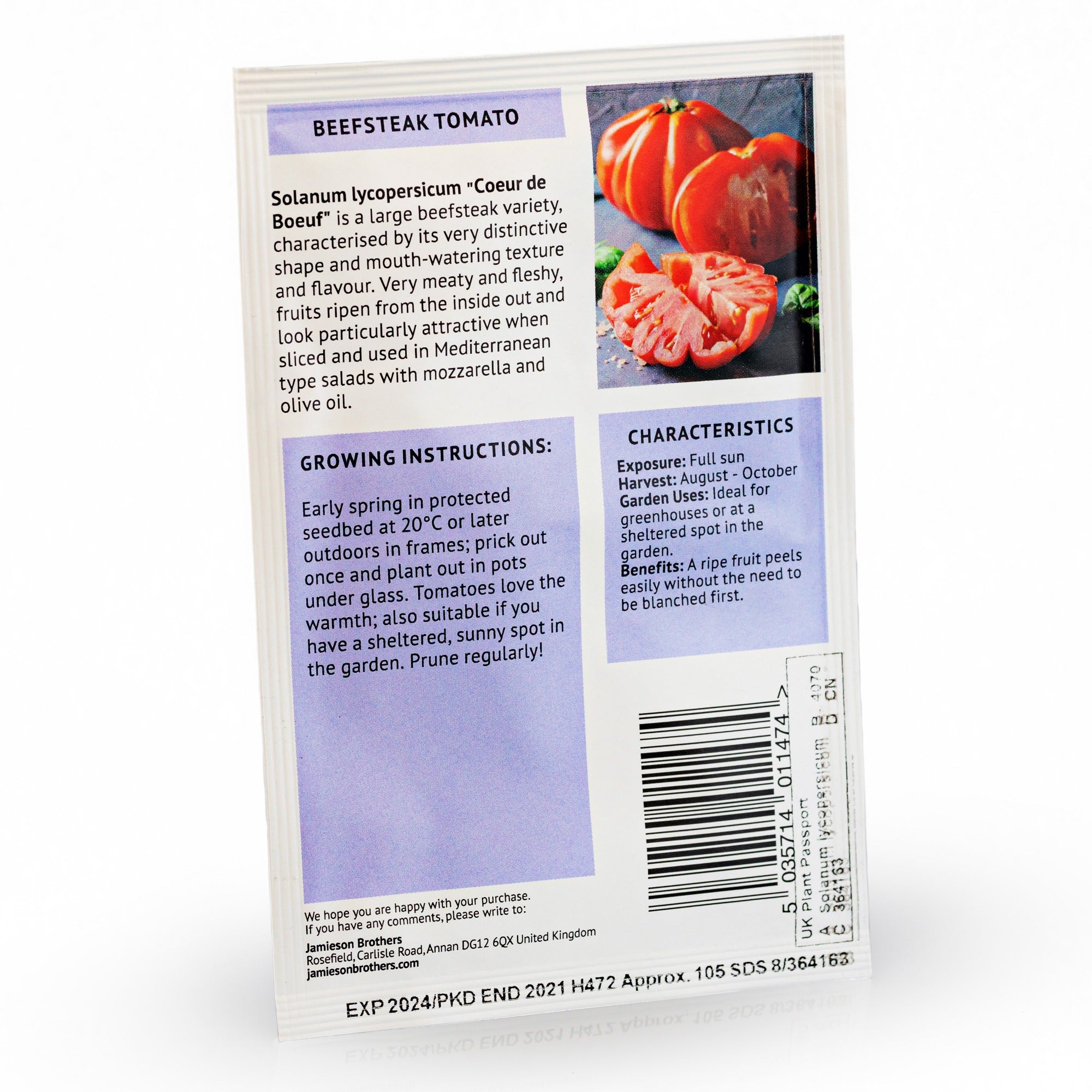 Tomato (Beef) Couer de Boeuf Vegetable Seeds