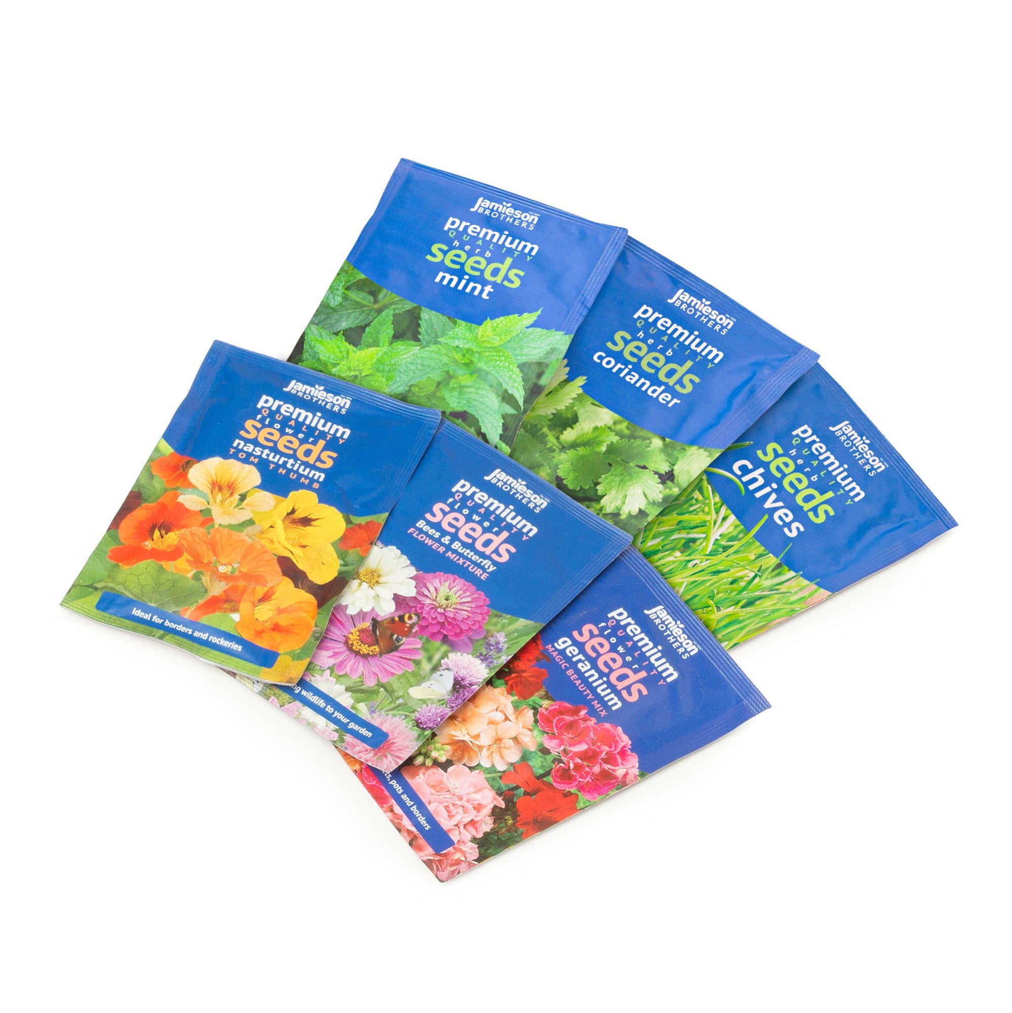 FREE! 10 Pack of Random Seeds (Fruit, Vegetable, Herb or Flower Seeds) 