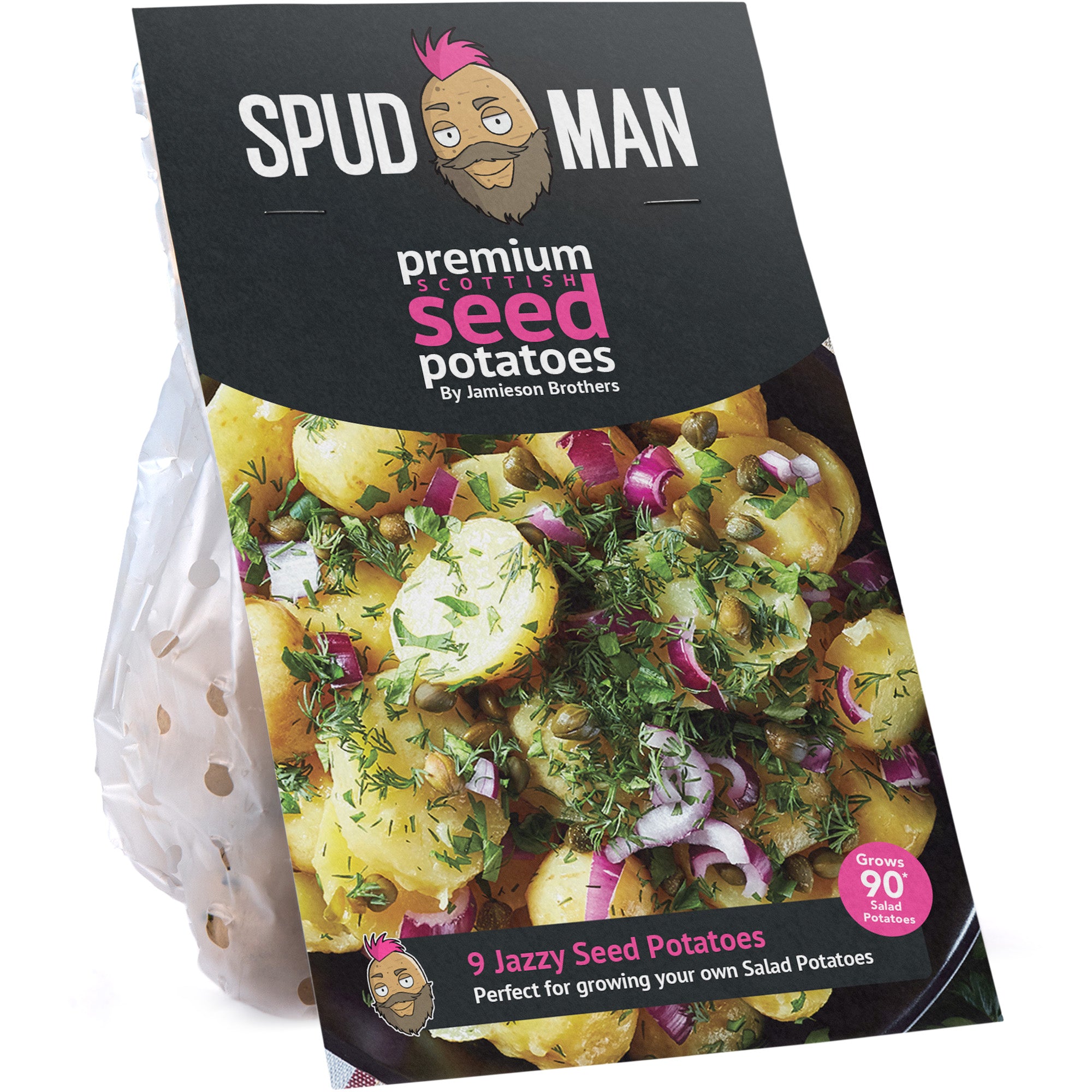 SpudMan Jazzy (6 Tubers) Christmas Harvest Seed Potatoes