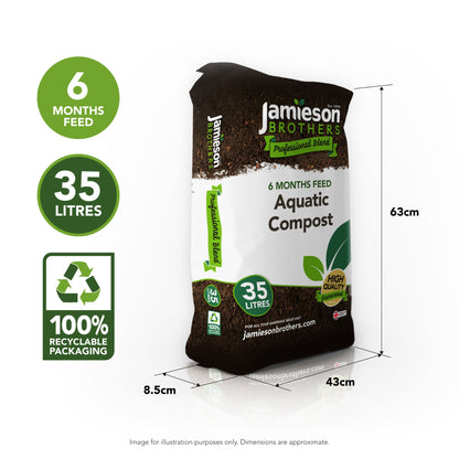 Aquatic Compost 35L By Jamieson Brothers