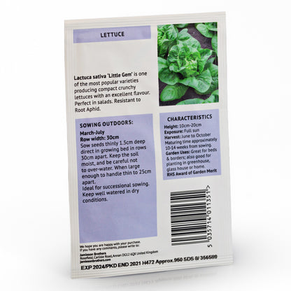 Lettuce Little Gem Vegetable Seeds