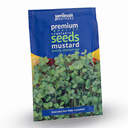 Mustard White Sprouting Herb Seeds